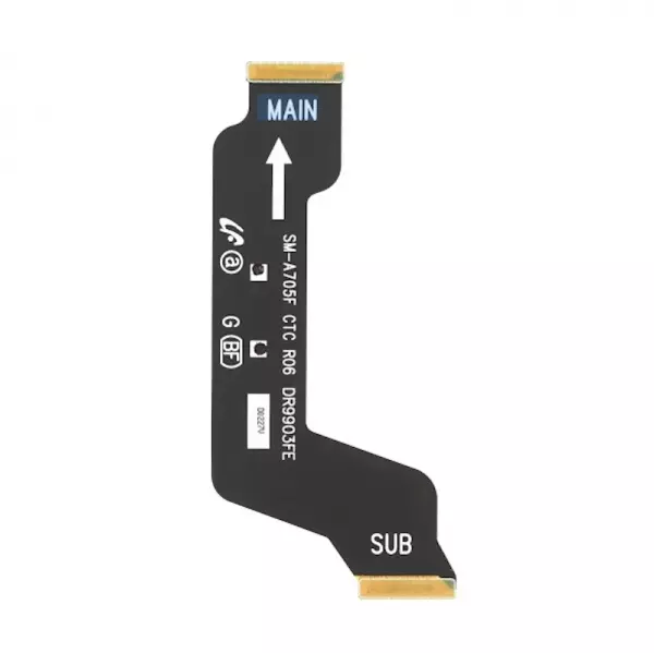 Nappe flex carte m�re vers connecteur de charge ORIGINAL pour SAMSUNG A705F Galaxy A70 SERVICE PACK GH59-15076A
