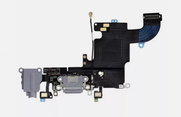Nappe flex connecteur de charge et jack pour Iphone 6S ORIGINAL RECONDITIONN� noir