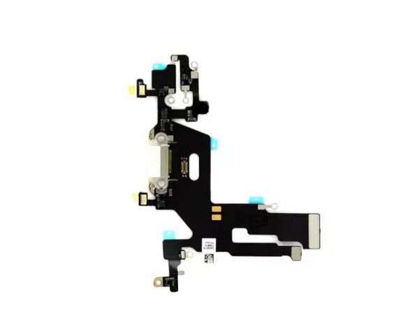 Nappe flex connecteur de charge pour Iphone 11 blanc
