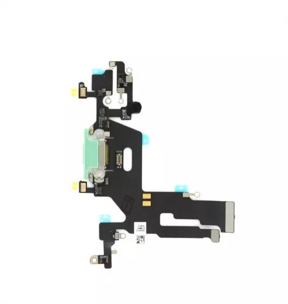 Nappe flex connecteur de charge pour Iphone 11 vert