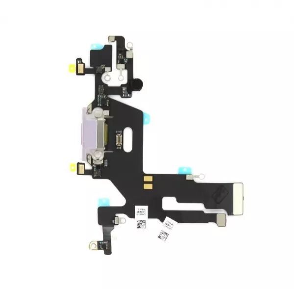 Nappe flex connecteur de charge pour Iphone 11 violet