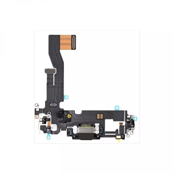 Nappe flex connecteur de charge pour iPhone 12 noir