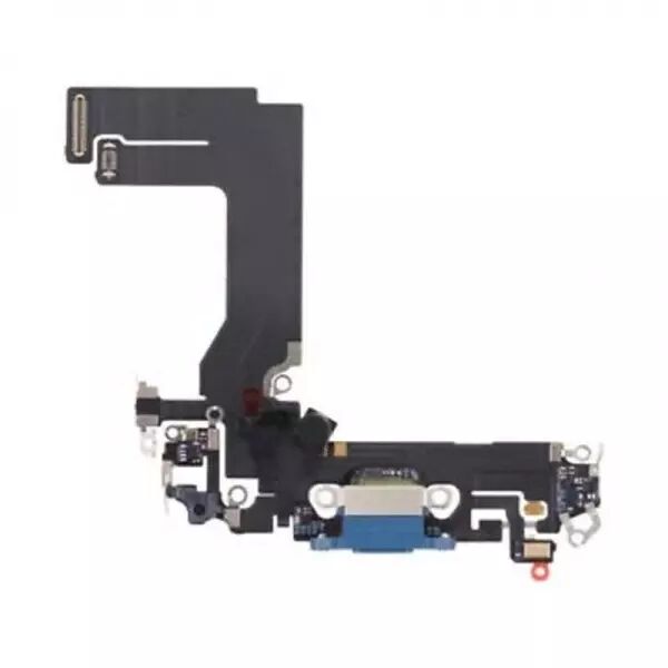 Nappe flex connecteur de charge pour iPhone 13 Mini bleu