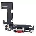 Nappe flex connecteur de charge pour Iphone 13 rouge