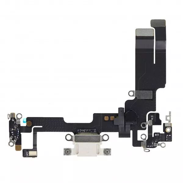 Nappe flex connecteur de charge pour iPhone 14 ORIGINAL RECONDITIONN� blanc