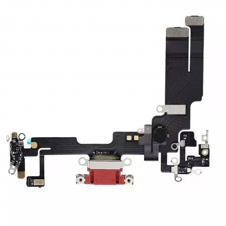 Nappe flex connecteur de charge pour iPhone 14 Plus ORIGINAL RECONDITIONNÉ rouge