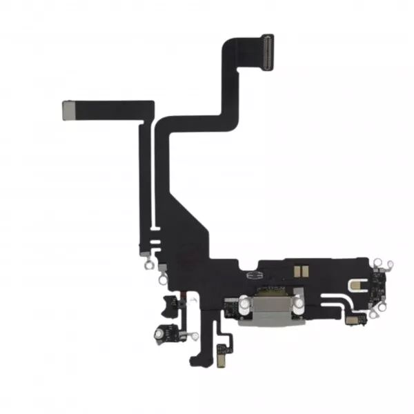 Nappe flex connecteur de charge pour iPhone 14 Pro ORIGINAL RECONDITIONN� argent