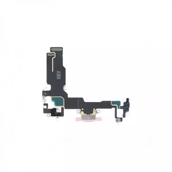 Nappe flex connecteur de charge pour Iphone 15 ORIGINAL RECONDITIONN� rose