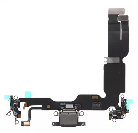 Nappe flex connecteur de charge pour Iphone 15 Plus noir