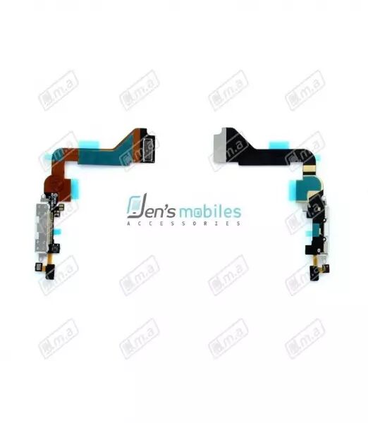 Nappe flex connecteur de charge pour Iphone 4/4g blanc