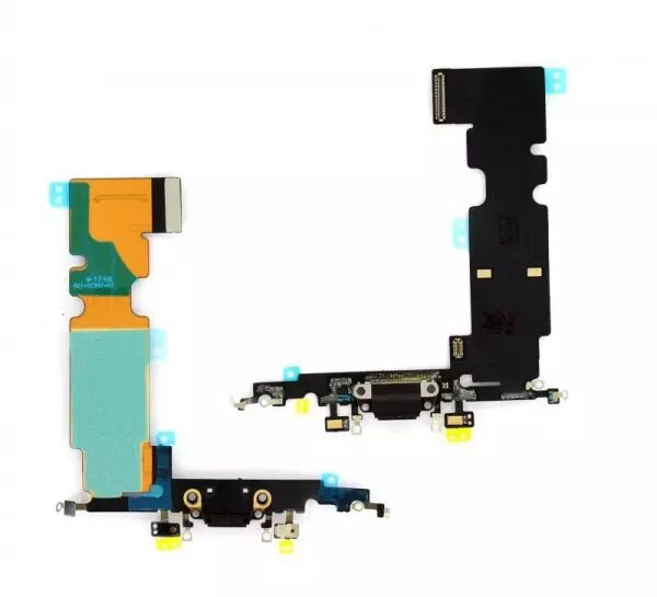 Nappe flex connecteur de charge pour Iphone 8 plus noir
