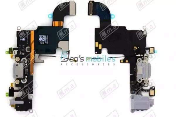 Nappe flex connecteur de charge pour Iphone Iphone 6S noir
