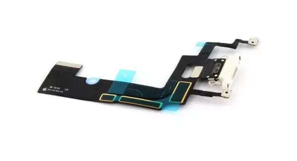 Nappe flex connecteur de charge pour Iphone XR blanc
