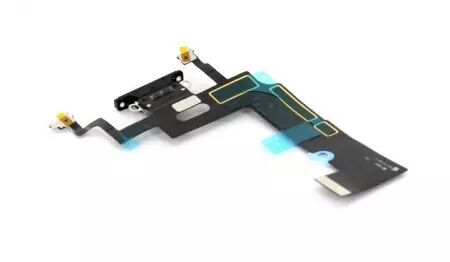 Nappe flex connecteur de charge pour Iphone XR noir