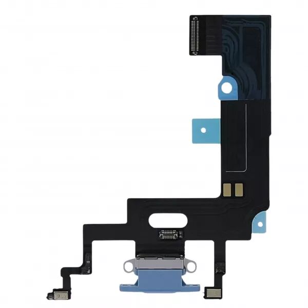 Nappe flex connecteur de charge pour iPhone XR ORIGINAL RECONDITIONN� bleu