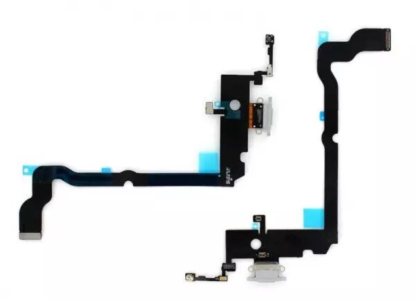Nappe flex connecteur de charge pour Iphone XS MAX blanc