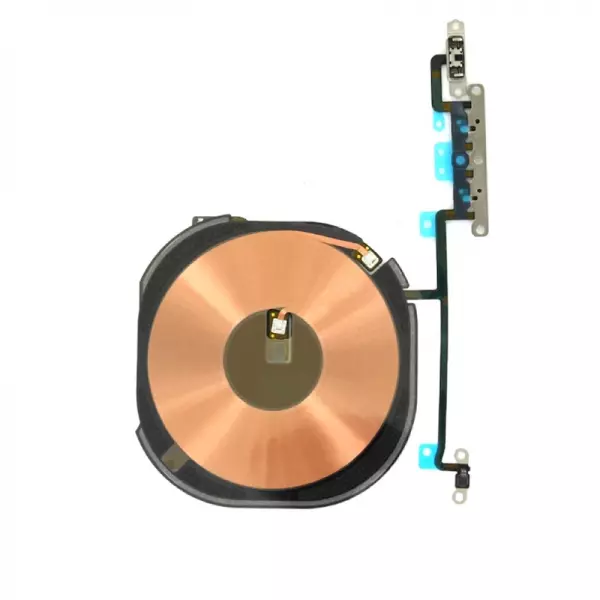 Nappe flex volume et antenne QI pour Iphone XS MAX