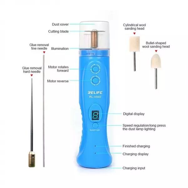Outil de nettoyage �cran pour colle oca RL-056D RELIFE