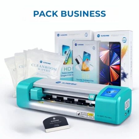 Pack \ BUSINESS\  Machine et films Hydrogel SUNSHINE SS-890C Pro Max 16 pouces