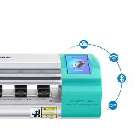 Pack \ CONFIRME\  Machine et films Hydrogel SUNSHINE SS-890C Pro Max 16 pouces