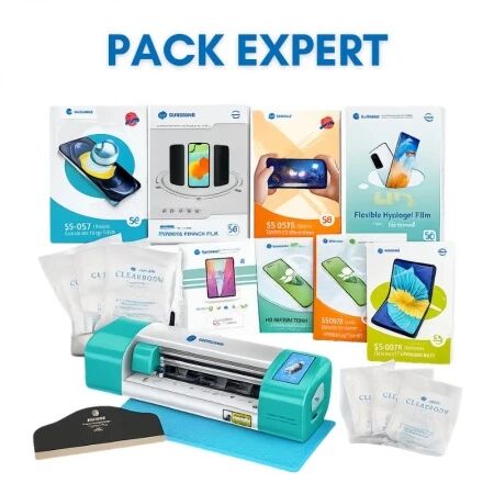 Pack \ EXPERT\  Machine et films Hydrogel SUNSHINE SS-890C Pro Max 16 pouces