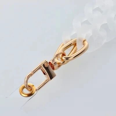 PANAMA Phone lanyard, Phone pendant / cord length 40cm (20cm in the loop) / on wrist - white