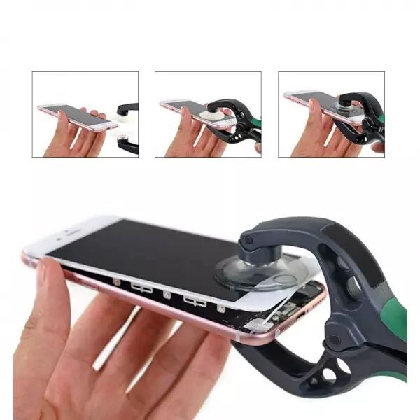 Pince 77 x 162 x 46mm avec ventouse pour ouverture LCD BEST BST-009