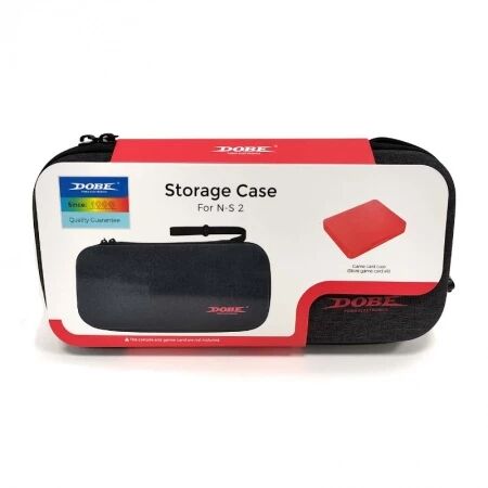 Pochette de transport (rangement) + étui à jeux pour Nintendo Switch 2 DOBE TNS-3173C (Boite/blister) noir