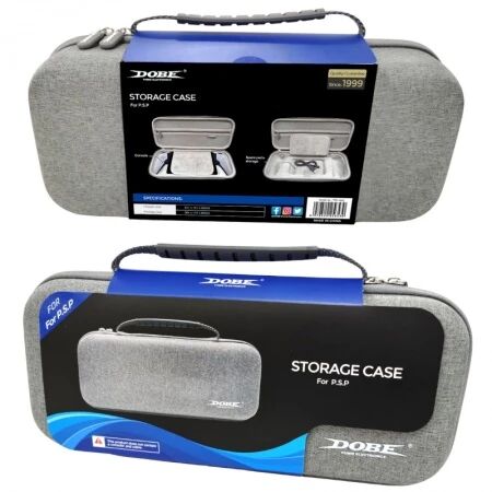 Pochette de transport (rangement) pour portable PlayStation 5 / PS5 DOBE TP5-3552 (Boite/blister) gris