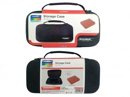 Pochette de voyage (rangement) pour Nintendo Switch 2 DOBE TNS-3176 gris foncé (Boite/blister)
