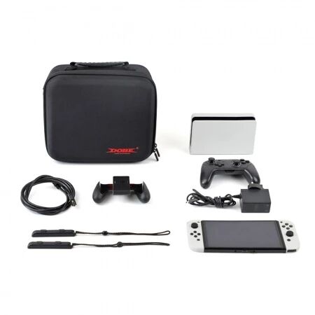 Pochette/housse de transport (sac de rangement) pour Nintendo Switch DOBE TNS-1898B (Boite/blister) noir