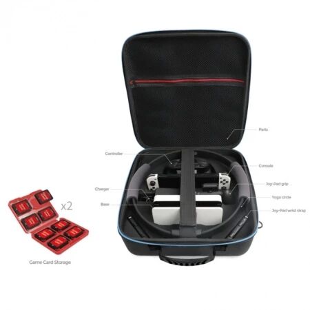 Pochette/housse de transport (sac de rangement) pour Nintendo Switch DOBE TNS-2157 (Boite/blister) noir