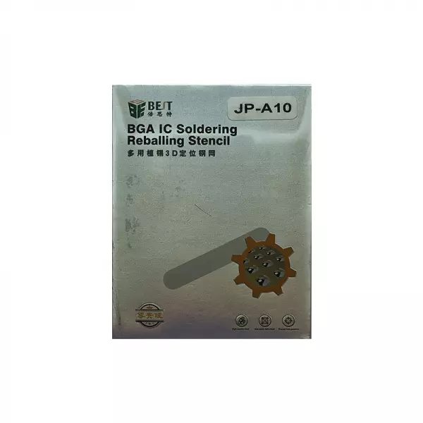 Pochoir de rebillage pour iPhone 7 / 7 Plus silver / argent BST