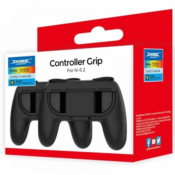 Poign�e pour manette de Nintendo Switch Nintendo Switch 2 DOBE TNS-3162 noir (Boite/blister)