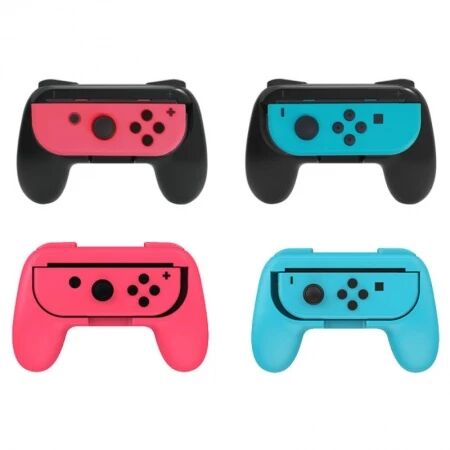 Poignée pour manette de Nintendo Switch OLED DOBE TNS-851B noir (lot de 2) (Boite/blister) noir