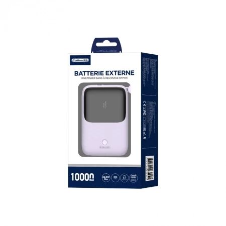 Power Bank (Batterie Externe) 10000mAh 22.5W JELLICO ZP1 violet