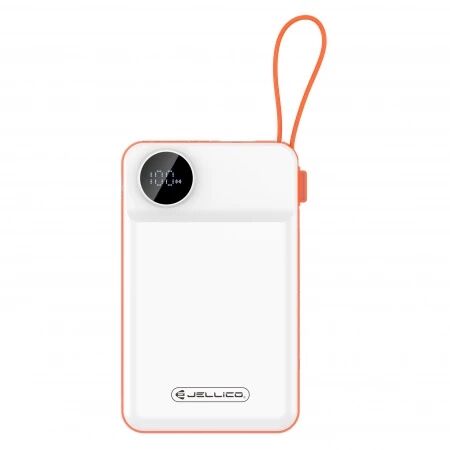 Power Bank (Batterie Externe) Magsafe + iWatch 10000mAh 22.5W triple port JELLICO P37 blanc
