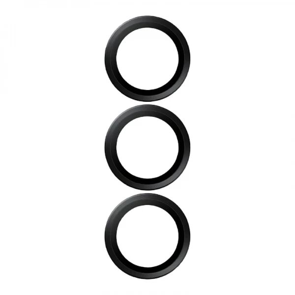 Protection de lentille camera pour Samsung Galaxy S26 avec cadre noir (lot de 3)