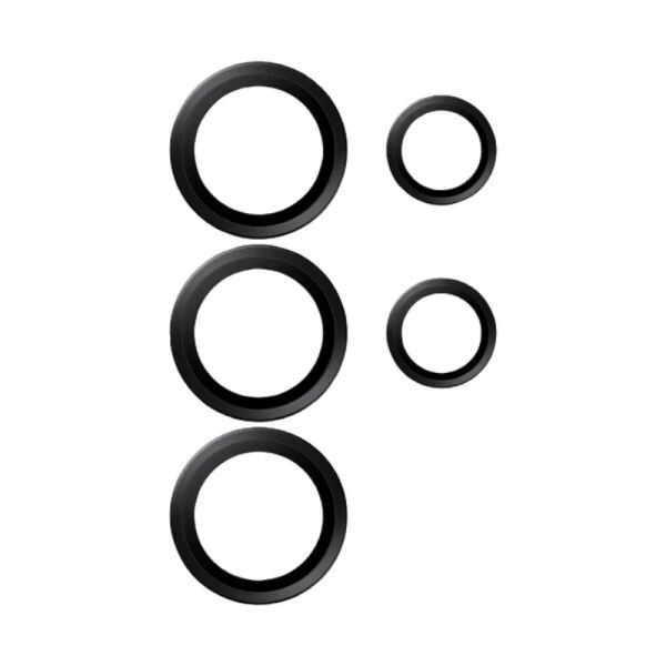 Protection de lentille camera pour Samsung Galaxy S26 Ultra avec cadre noir (lot de 3)
