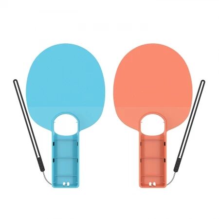 Raquettes de tennis de ping pong pour Nintendo Switch 2 DOBE TNS-5135 (lot de 2) (Boite/blister) orange/bleu