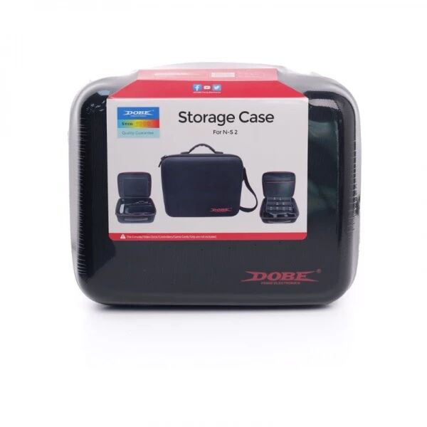 Sac de rangement console, manettes & accessoires pour Nintendo Switch 2 DOBE TNS-5179 noir