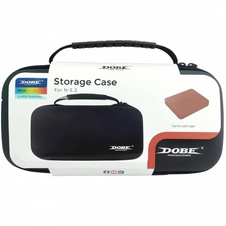 Sac de rangement console pour Nintendo Switch 2 DOBE TNS-3176 gris foncé (Boite/blister)