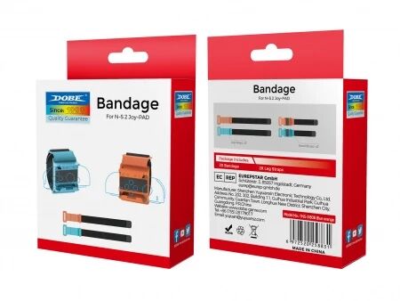 Sangles de poignet pour Nintendo Switch 2 DOBE TNS-3180B (lot de 2) (Boite/blister)
