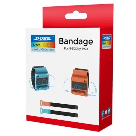 Sangles de poignet pour Nintendo Switch 2 DOBE TNS-3180B (lot de 2) (Boite/blister)