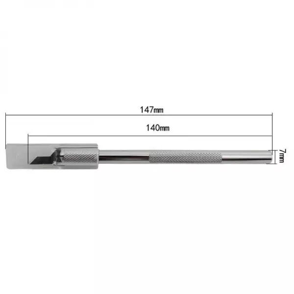 Scalpel de pr�cision 152 x 7 mm en m�tal BEST BST-68A