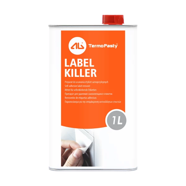 Spray disolvant pour �tiquette TERMOPASTY Label Killer 1L