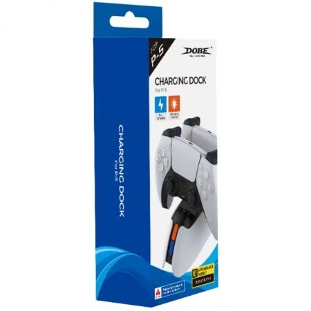 Station de charge pour 2 manettes PlayStation 5 / PS5 DOBE TP5-05103 (Boite/blister)