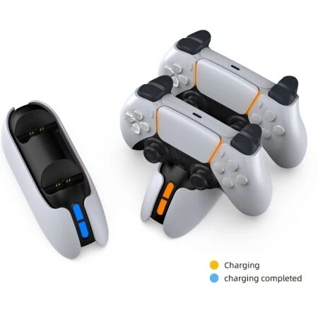 Station de charge pour 2 manettes PlayStation 5 / PS5 DOBE TP5-05103 (Boite/blister)