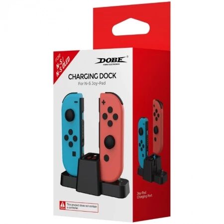 Station de charge pour 2 manettes Type-C Joy-Pad pour Nintendo Switch Oled DOBE TNS-1181 (Boite/blister) noir