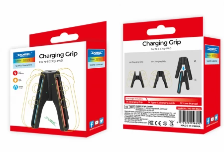 Station de charge pour 4 controleurs Joy-Con Nintendo Switch 2 DOBE TNS-3156 (Boite/blister) noir